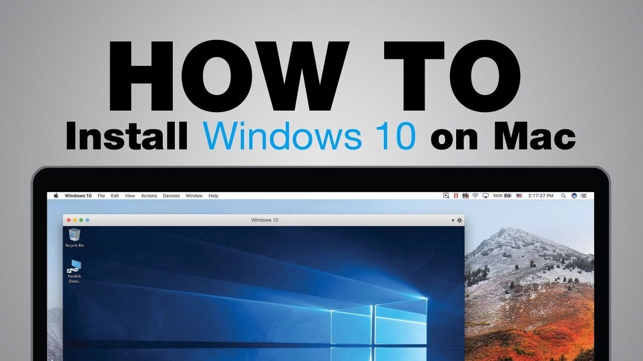 Can U Download Windows To Mac